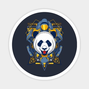 Mecha Panda Magnet